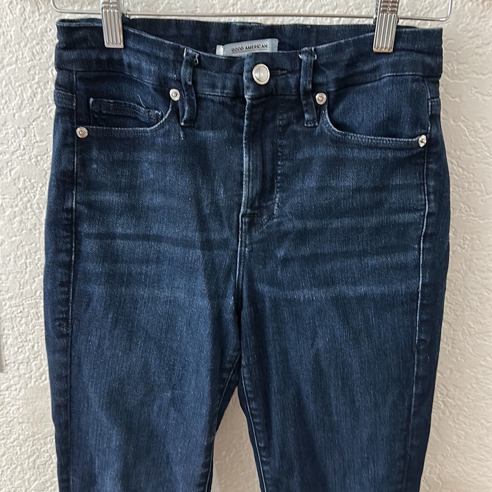 Good American Good Legs Sculpting Super Stretch Jean size 26/ 2 - Picture 3 of 11